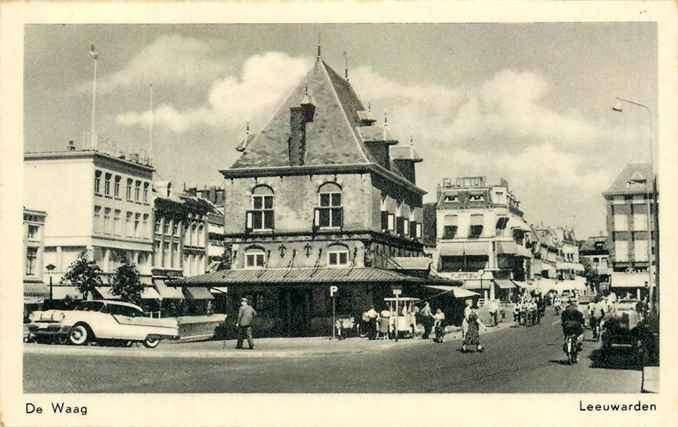 301-051-019 Leeuwarden De Waag, Verzenden, Voor 1920, Friesland