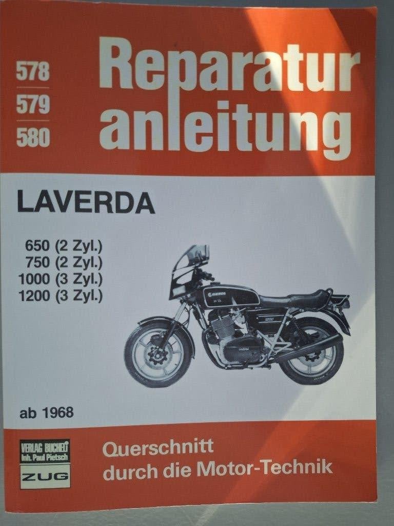 Laverda werkplaats handboek BJ vanaf 1968 650-750-1000-1200, Boeken, Motoren, Ophalen of Verzenden, Nieuw, Tim Parker, Merk of Model