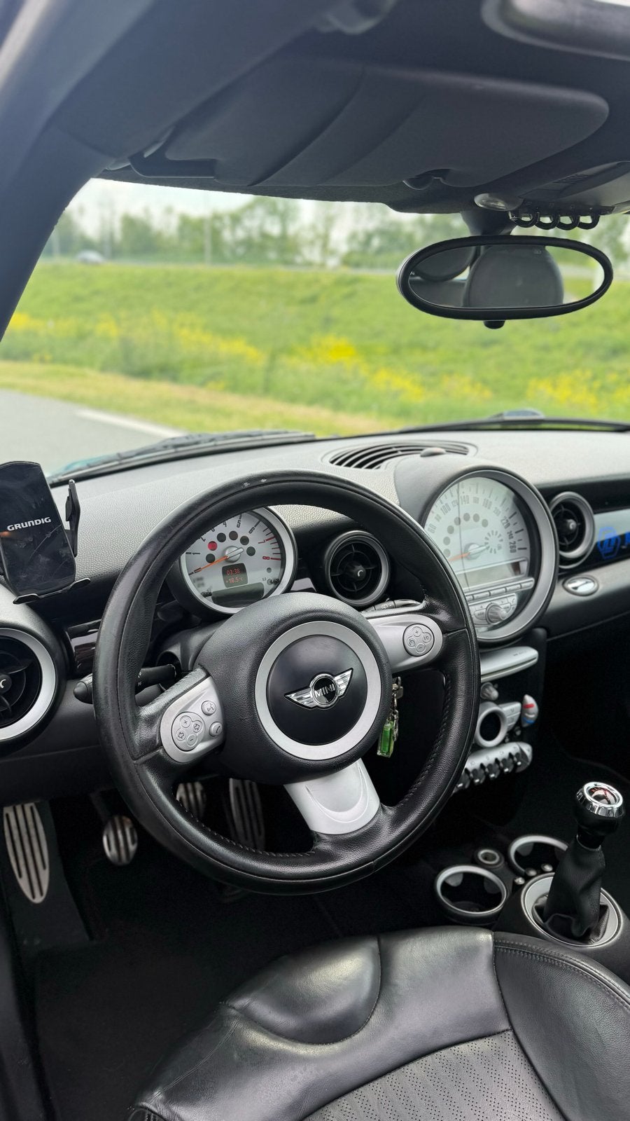 Mini 1.6 John Cooper Works 2010 Blauw, Auto's, Mini, Particulier, John Cooper Works, Adaptive Cruise Control, Airbags, Airconditioning