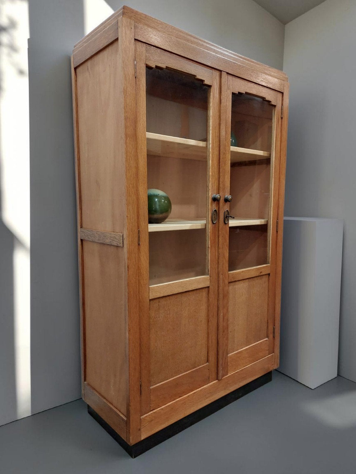 Art deco kastje antiek boekenkastje ., Antiek en Kunst, Antiek | Meubels | Kasten, Ophalen