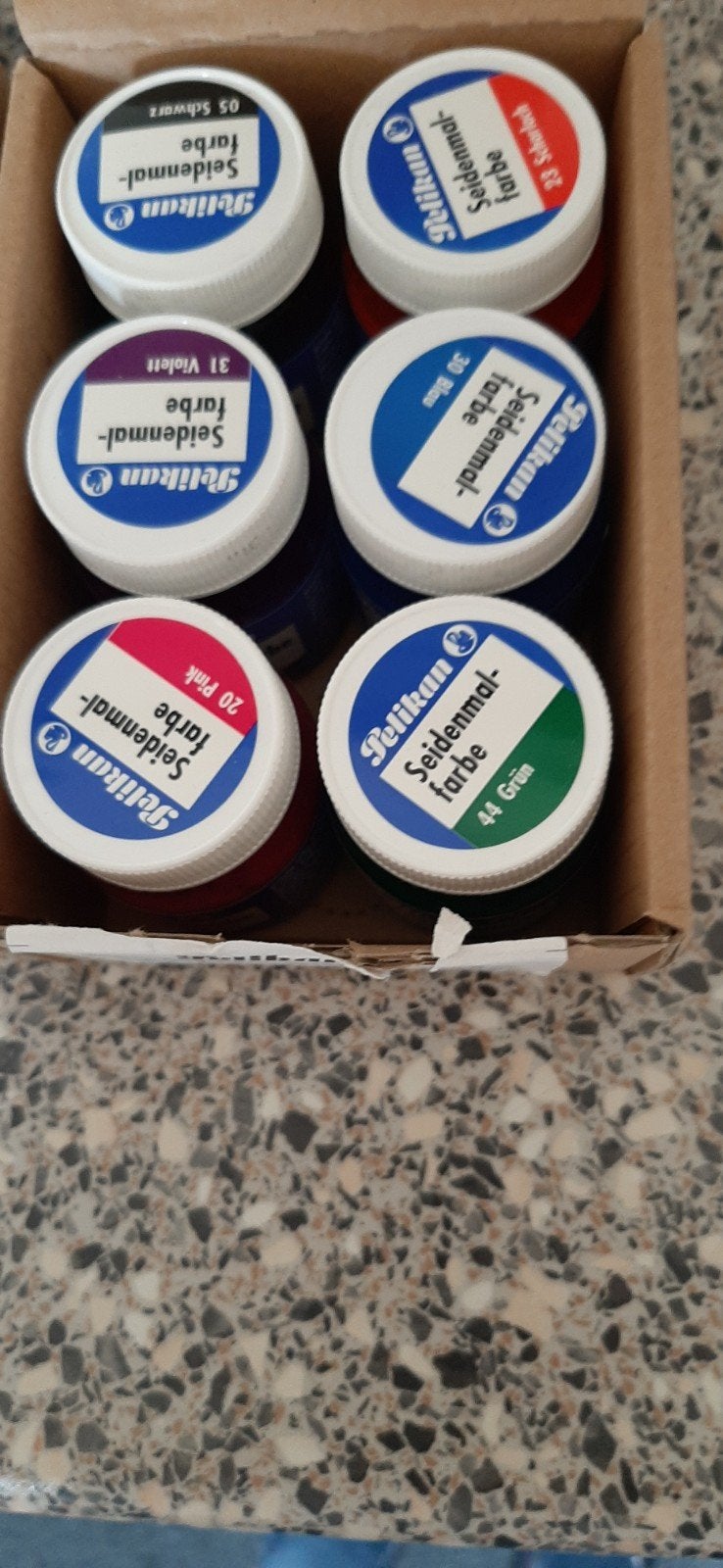 Pelikan Textielverf en Seidenmalfarbe Set, Ophalen, Zo goed als nieuw, Overige typen
