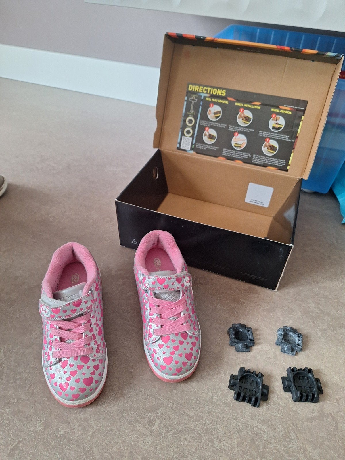 HEELYS X2 roze maat 32, Ophalen, Zo goed als nieuw, Kinderen