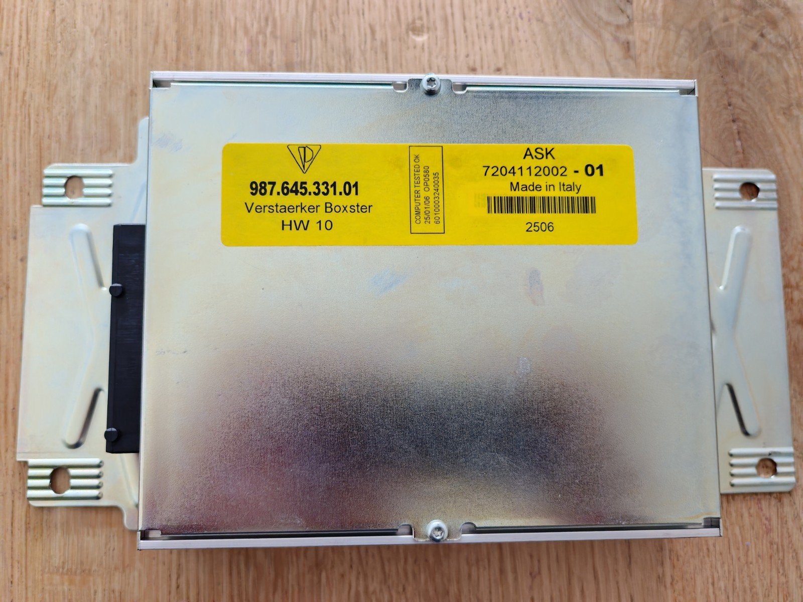 Porsche boxter cayman 987 ASK versterker amp, Ophalen of Verzenden