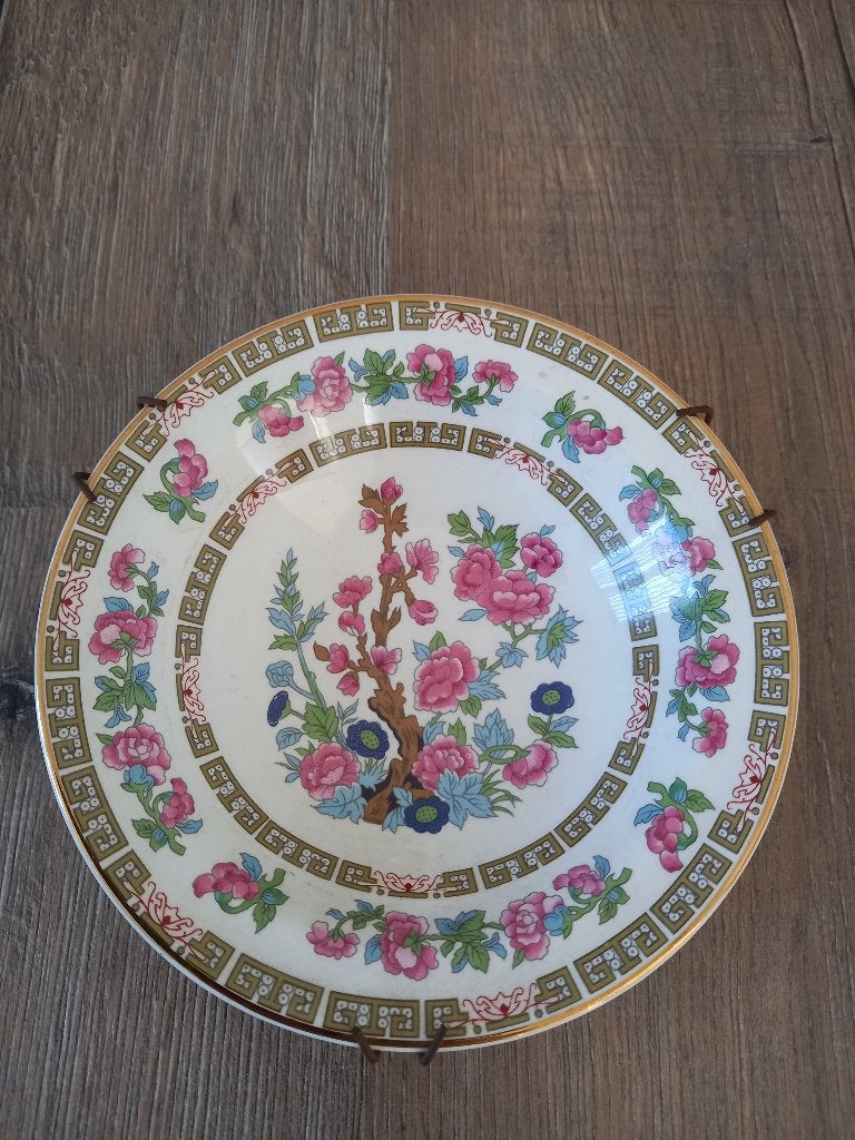 Prachtig Iers wandbordje ‘Famel Rose’, Ophalen of Verzenden