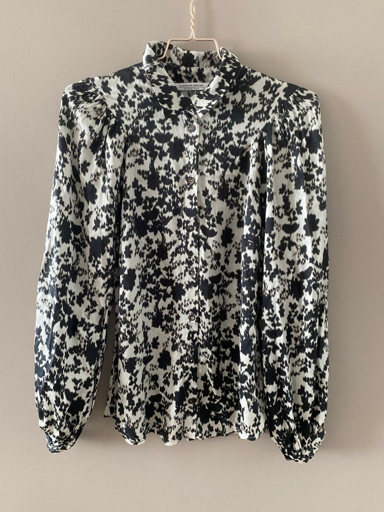 Prachtige Summum blouse in maat S, Summum, Zwart, Ophalen of Verzenden, Zo goed als nieuw