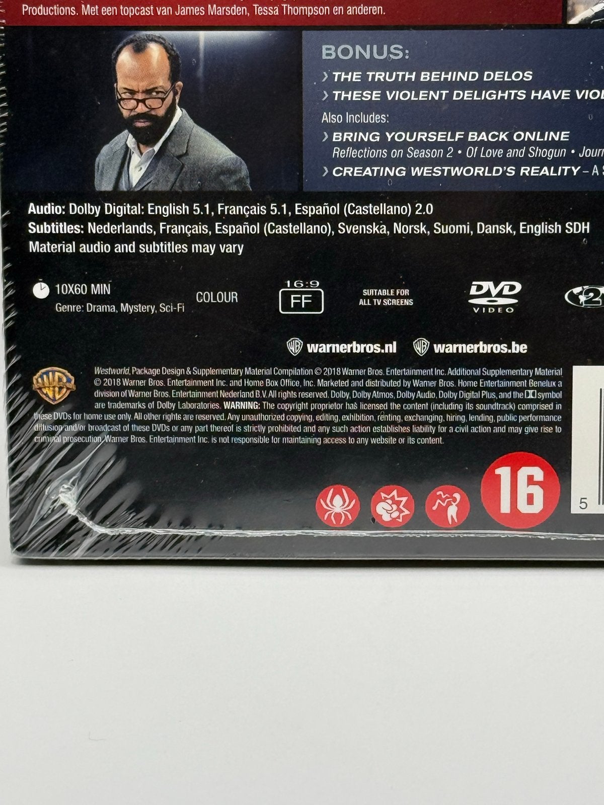Dvd Westworld box complete seizoen 2 NLO NIEUW - 010, Engels, Vanaf 16 jaar, Verzenden, Nederlands