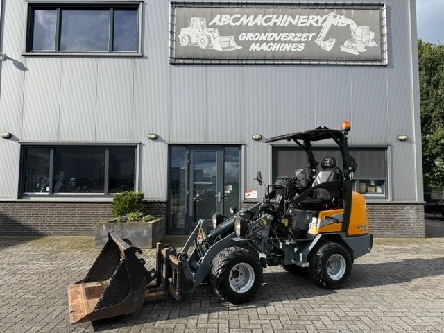 Giant G1500 X-tra Bj22 910u Compleet Minishovel Kniklader, Zakelijke goederen, Ophalen, Wiellader of Shovel