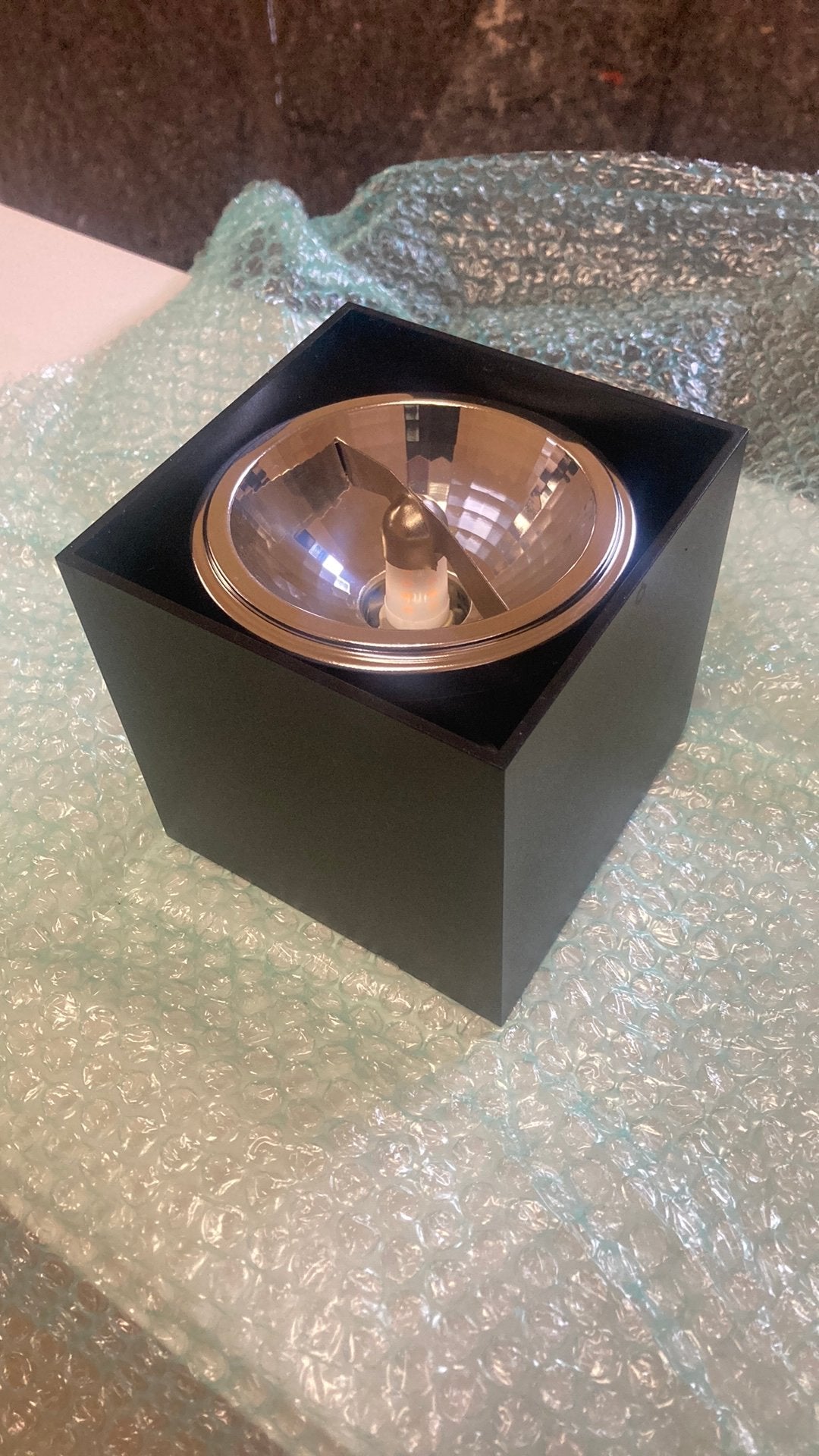 Led bloklamp spot, Ophalen, Zo goed als nieuw
