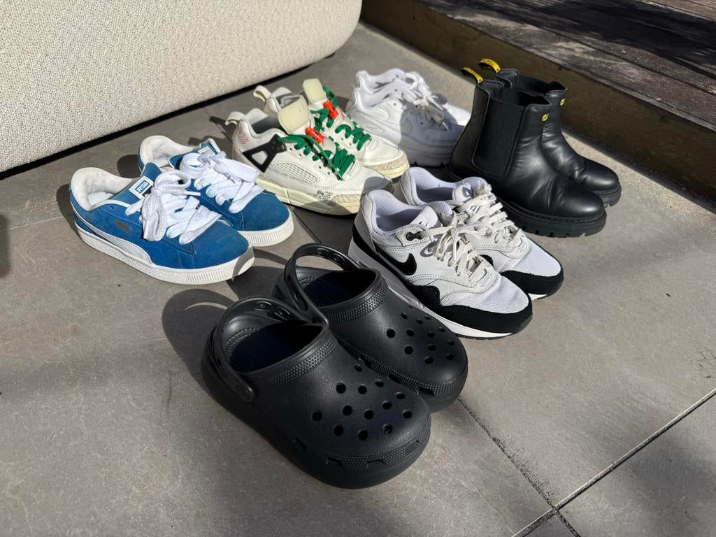 Diverse Kinderschoenen: Off-White, Nike, Crocs, Puma, Jordan, Ophalen, Gebruikt, Jongen of Meisje, Laarzen