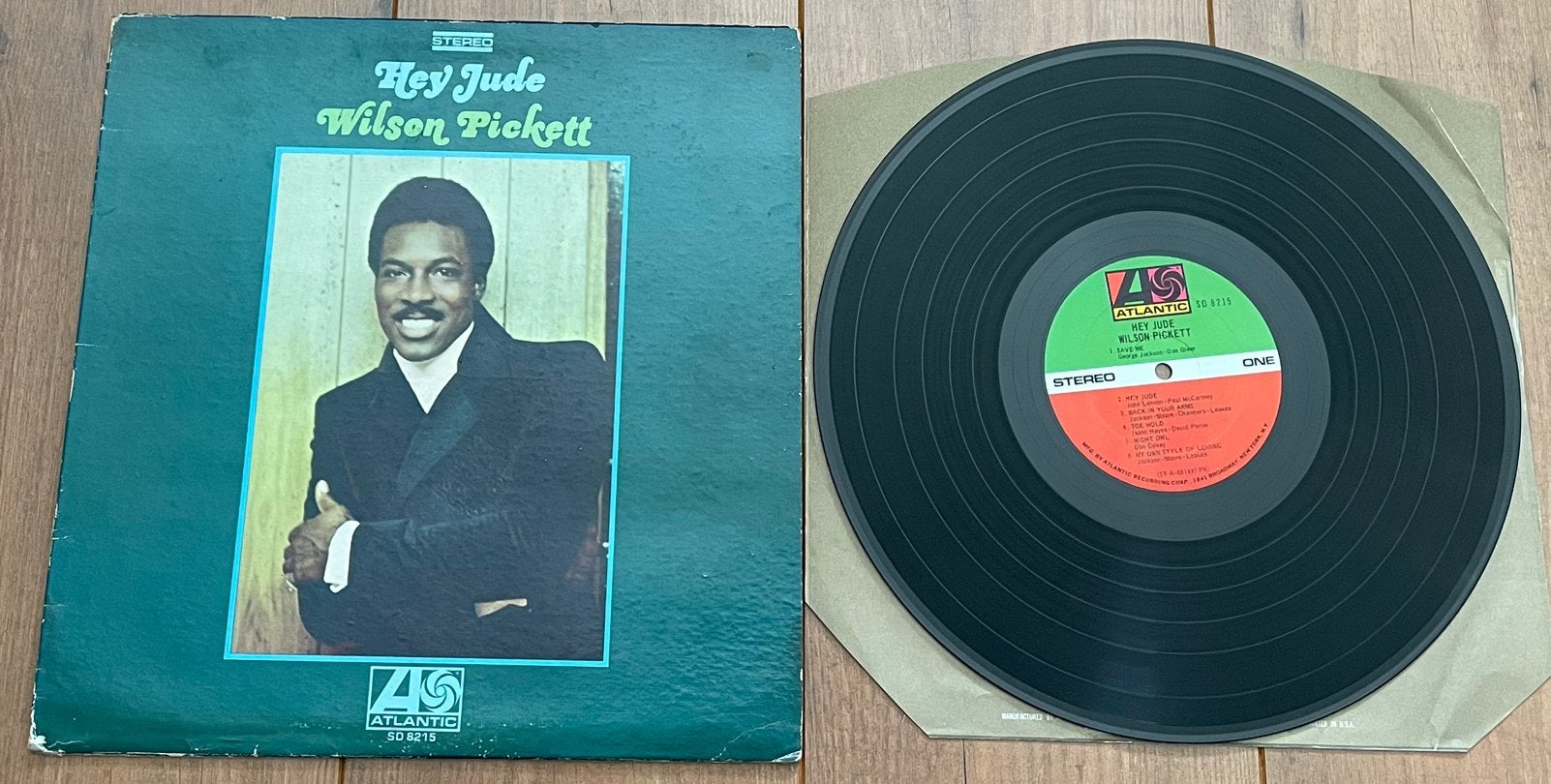 Wilson Pickett - Hey Jude lp / US '69, Atlantic, LP, Gebruikt, Inclusief binnenhoes, Ophalen of Verzenden