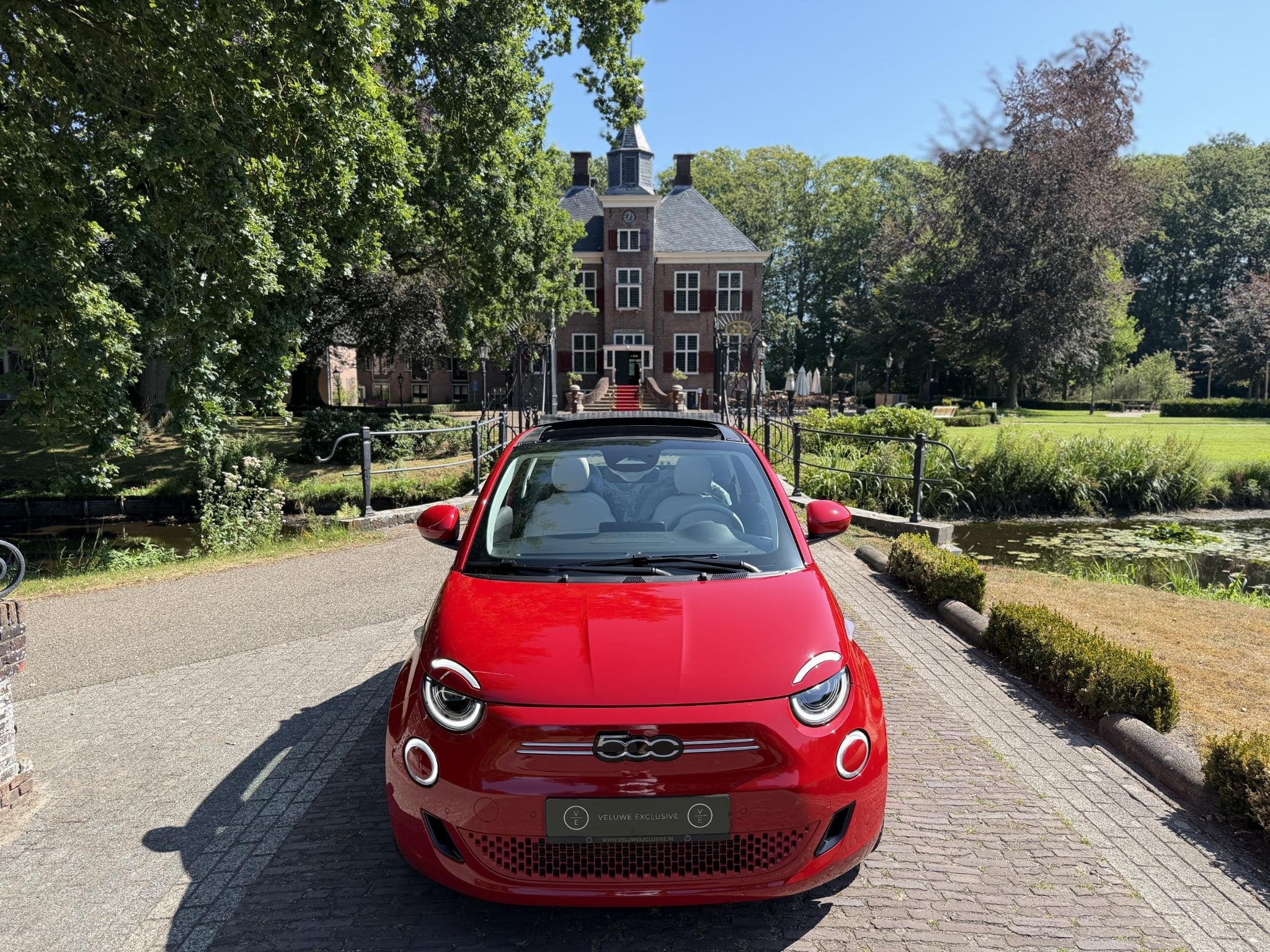 Fiat 500 C La Prima 42 kWh | Blind Spot | Camera | CarPlay |, Auto's, Gebruikt, Cabriolet, 4 stoelen, 305 km
