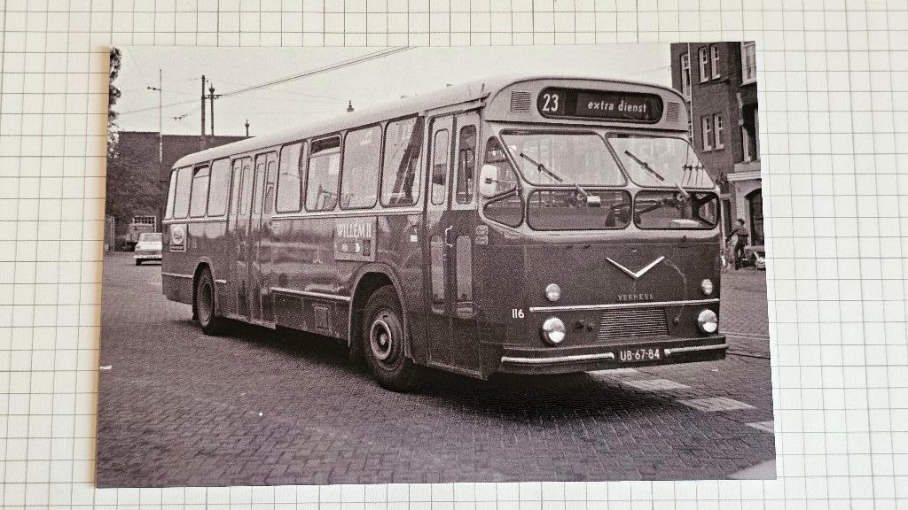 Foto BUS GVB Amsterdam 116 Havenstraat, Verzenden, Gebruikt, Bus of Metro, Overige typen