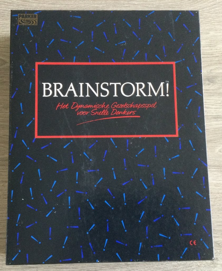 Brainstorm! Het Dynamische Gezelschapsspel, Een of twee spelers, Ophalen of Verzenden, Gebruikt, Parker