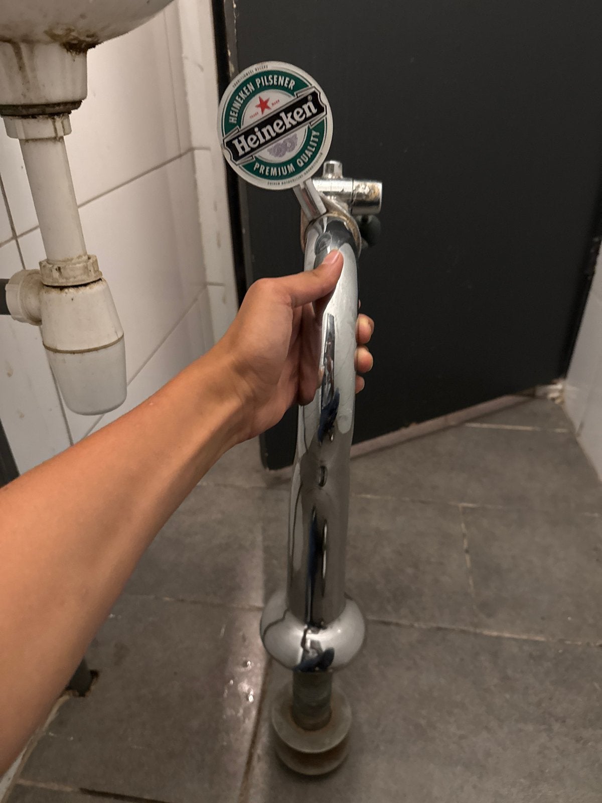 Heineken Bierkraan - Perfect voor thuisbar of mancave, Ophalen of Verzenden, Gebruikt, Overige merken