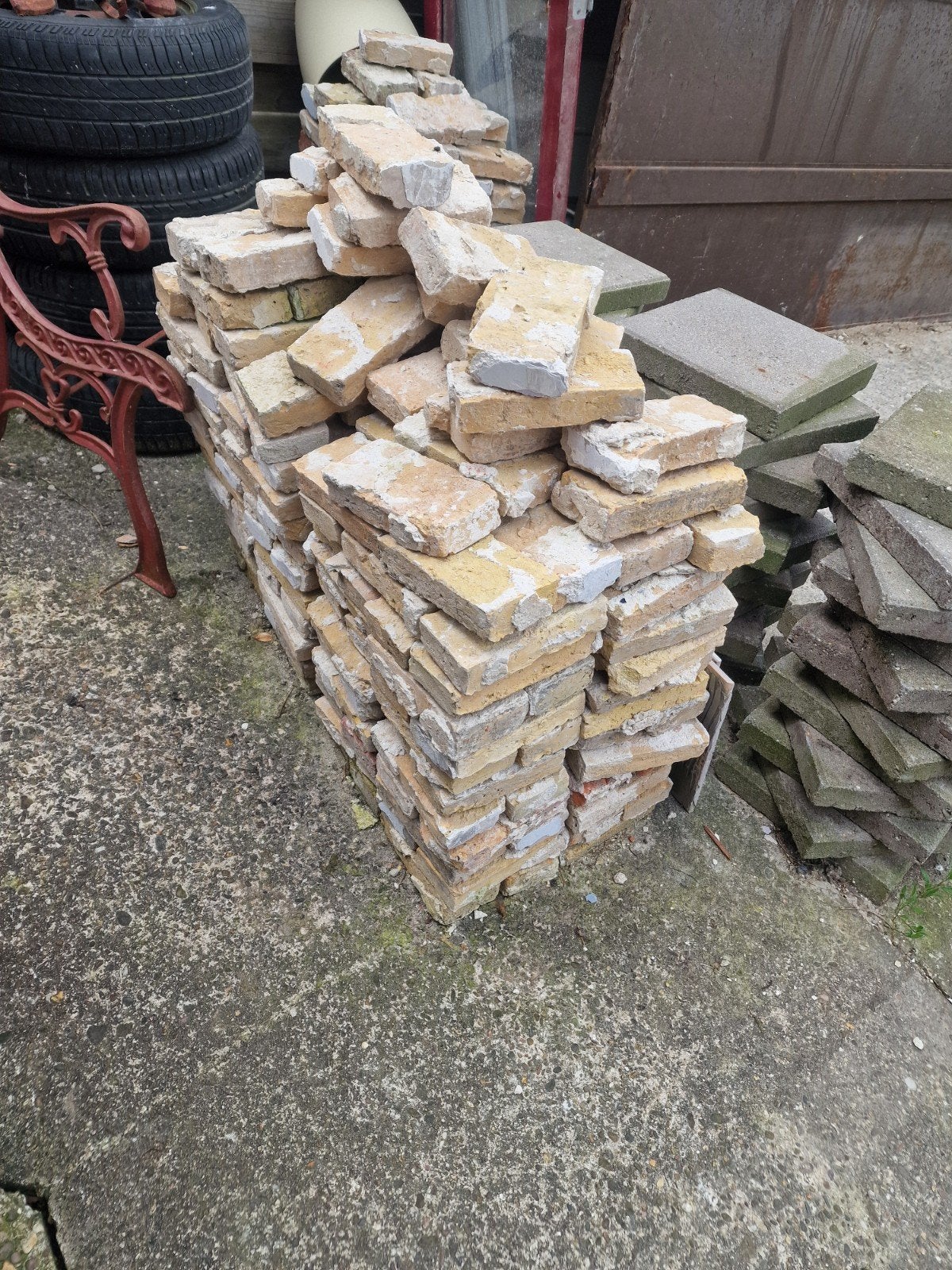 Gebruikte oude friese geeltjes voor diverse projecten, Ophalen, Gebruikt, Bakstenen