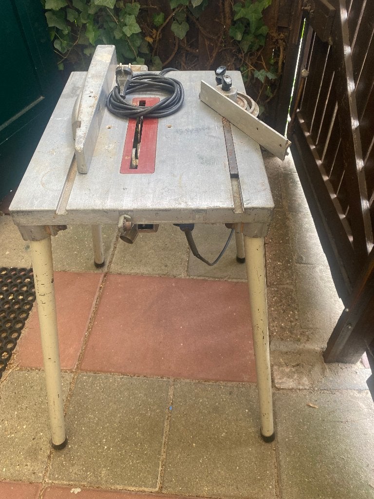zaag tafel, Doe-het-zelf en Verbouw, Gereedschap | Zaagmachines, Ophalen, Gebruikt, Cirkelzaag, Onbekend