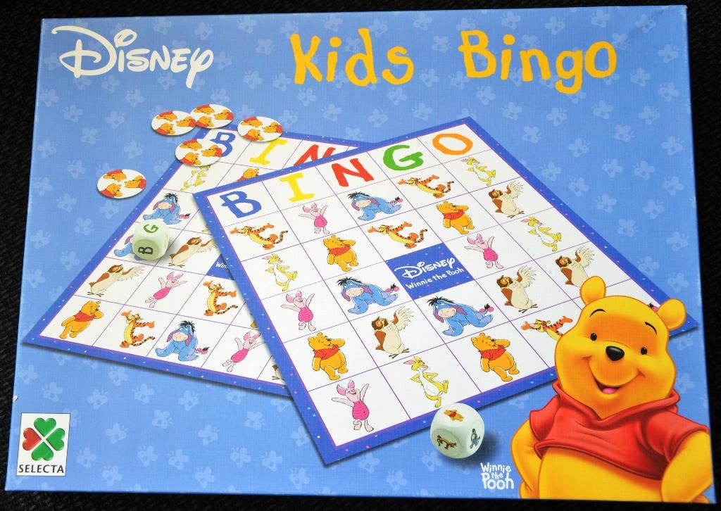 Spel : Disney’s Kids Bingo  Z.G.A.N., Vijf spelers of meer, Ophalen of Verzenden, Zo goed als nieuw, Selecta