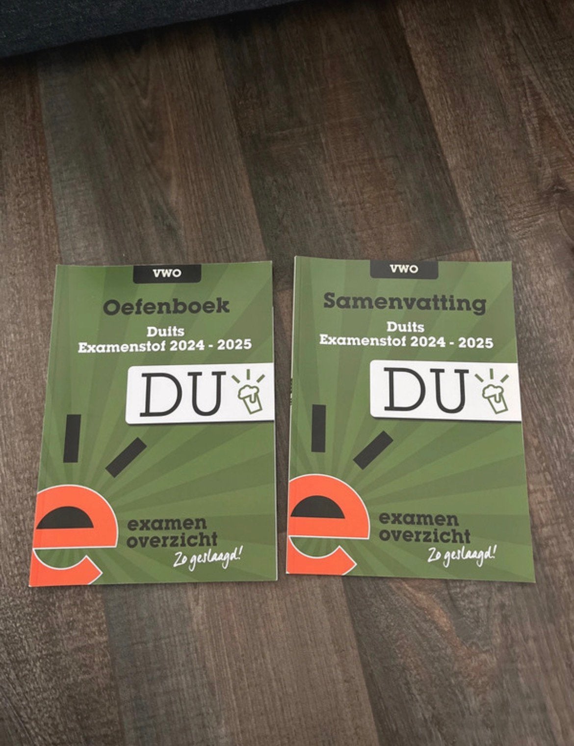 Examen overzicht Duits oefen + samenvatting boek VWO, Ophalen of Verzenden, Zo goed als nieuw, VWO, Duits