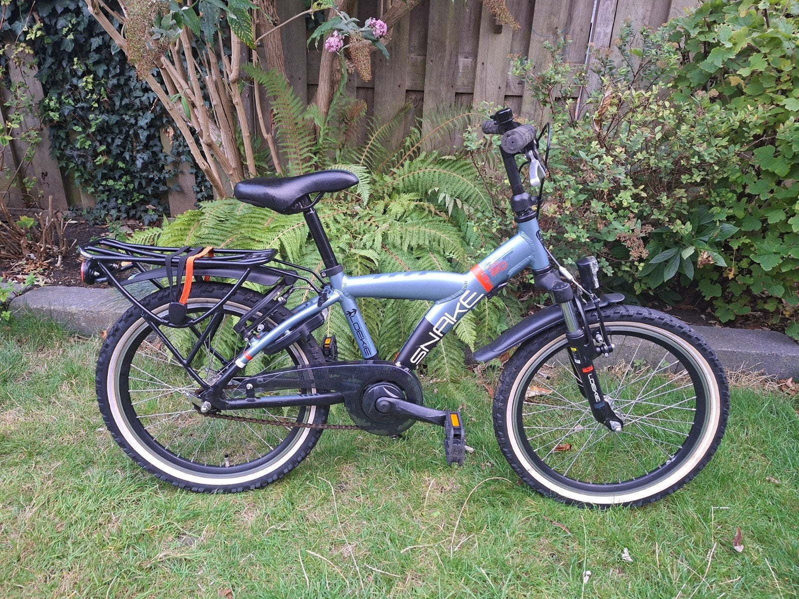 Snake Loekie Kinderfiets 20 inch, Fietsen en Brommers, Fietsen | Jongens, Ophalen, Gebruikt, Handrem, Loekie Snake