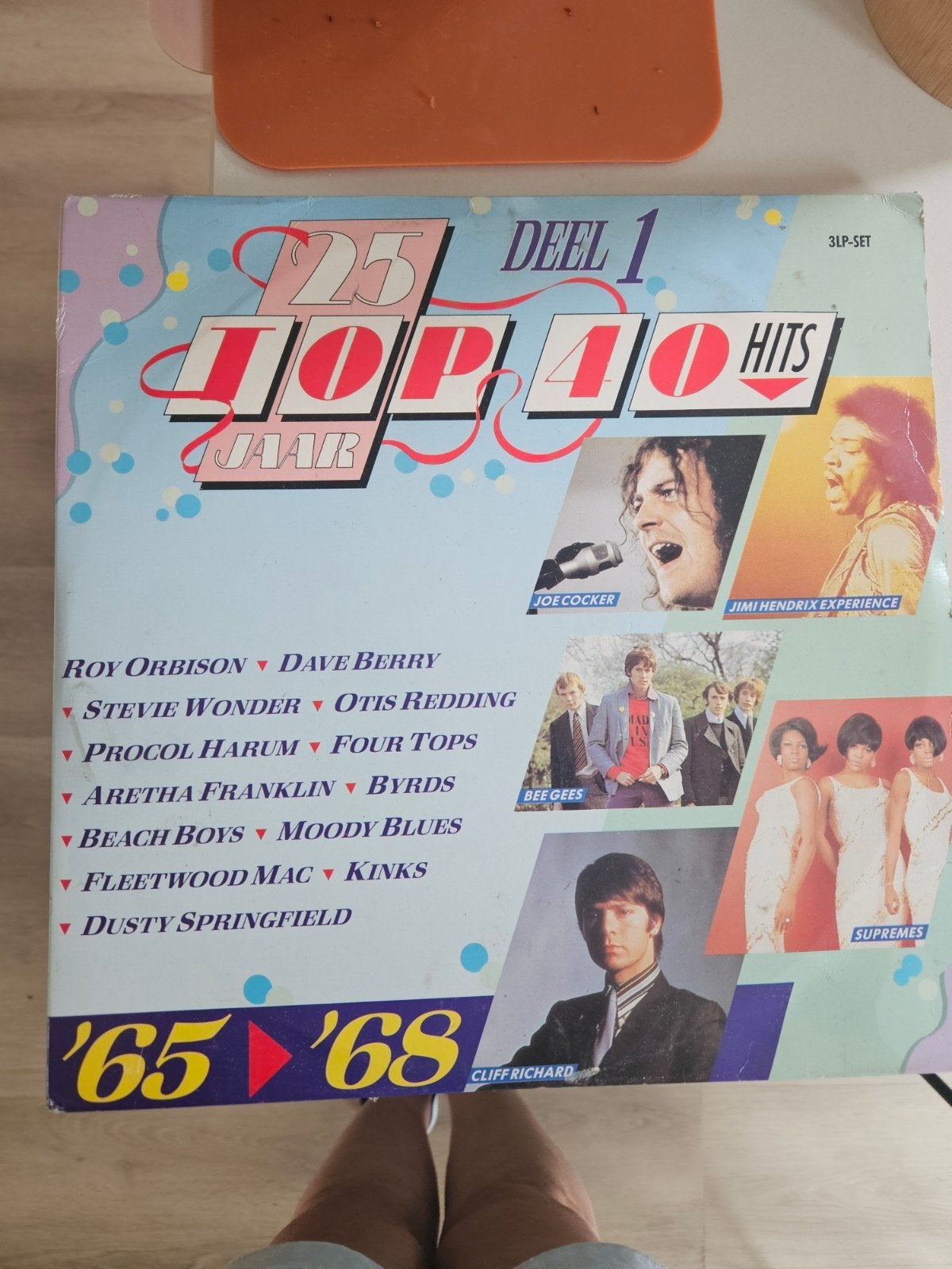 25 Jaar Top 40 Hits - Deel 1 (1965-1968) 3LP-set, LP, Gebruikt, Pop, Ophalen of Verzenden