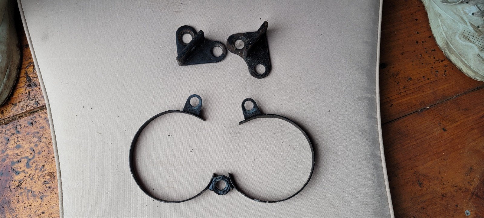 Rear Shock Absorber Lowering Brackets Harley, Ophalen of Verzenden