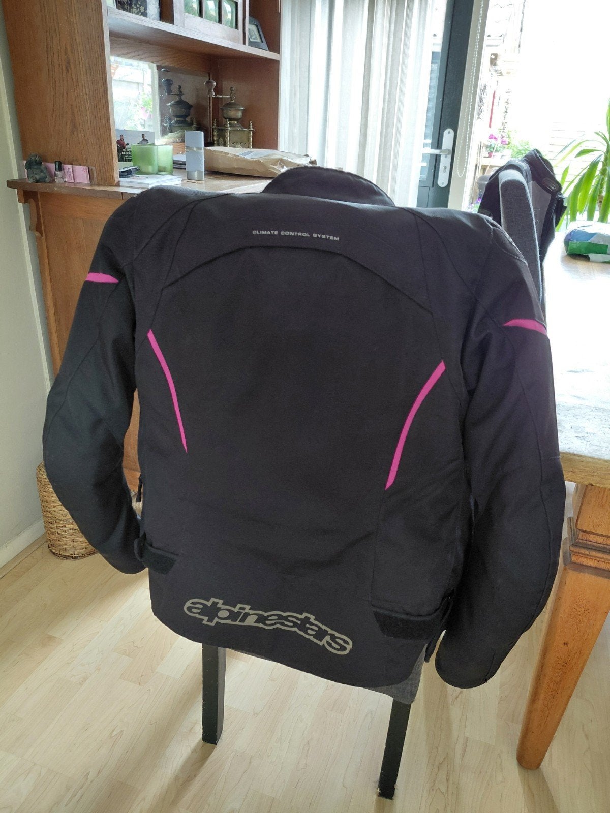 Motorjas dame, maat S, Motoren, Kleding | Motorkleding, Ophalen of Verzenden, Tweedehands, Jas | textiel