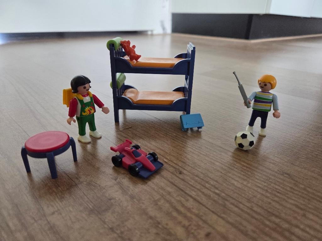 3964 playmobil stapelbed kinderkamer, Ophalen of Verzenden, Zo goed als nieuw, Complete set