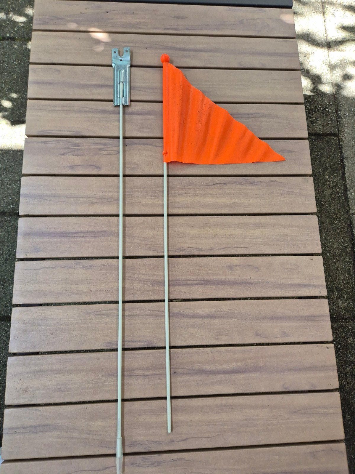 Fiets vlag, Fietsen en Brommers, Ophalen of Verzenden, Zo goed als nieuw