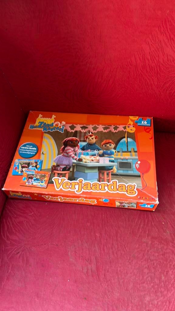 Puzzel zandkasteel, Ophalen of Verzenden, Gebruikt