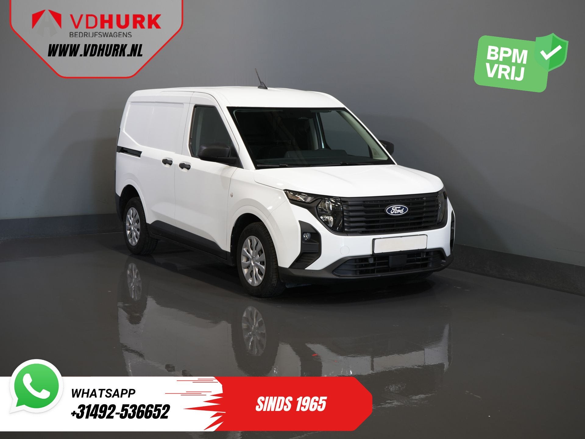 Ford Transit Courier 1.0 Trend 100 pk BENZINE Carplay/ Virtu, Auto's, Voorwielaandrijving, Gebruikt, Bedrijf, 2 stoelen