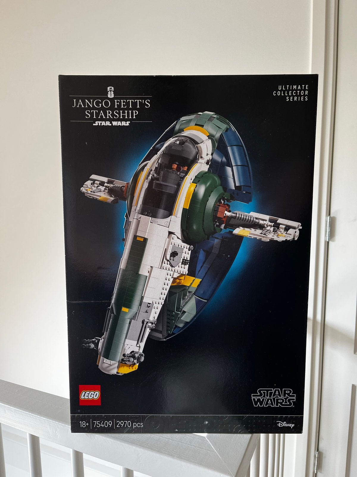 LEGO Star Wars Jango Fett's Starship UCS 75409, Kinderen en Baby's, Star Wars, Lego, Ophalen of Verzenden, Zo goed als nieuw