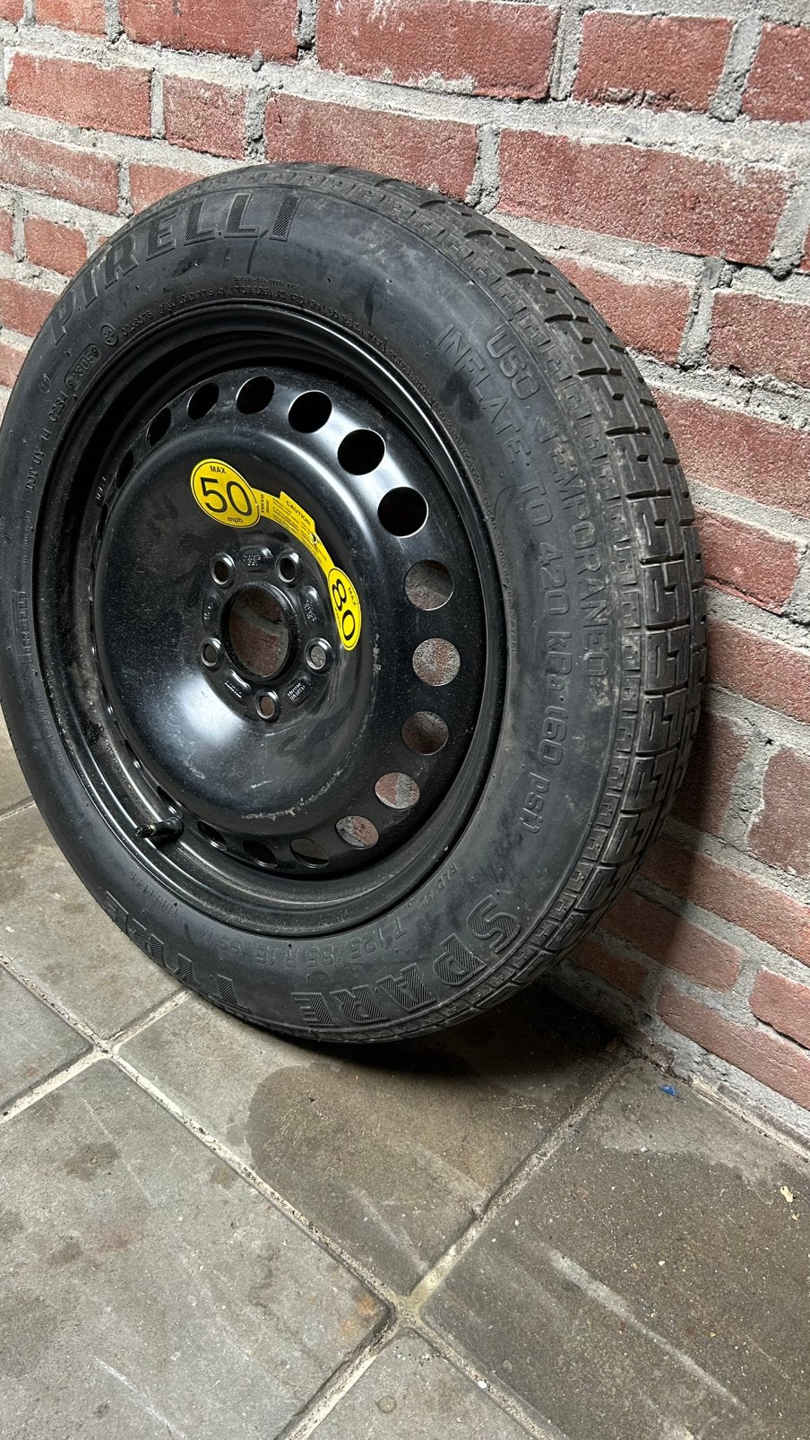 Reservewiel 5 x108 Volvo , Ford , Jaguar enz., Auto diversen, Aanhangwagen-onderdelen, Ophalen, Zo goed als nieuw