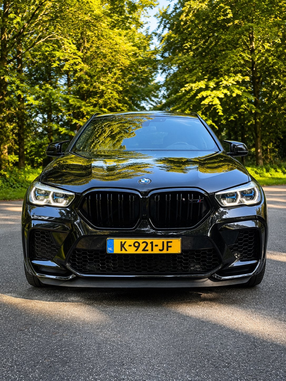 BMW X6 M Competition 4.4 V8 625 PK M Carbon Full Option 2021, Auto's, BMW, Automaat, 2270 kg, 4395 cc, Zwart