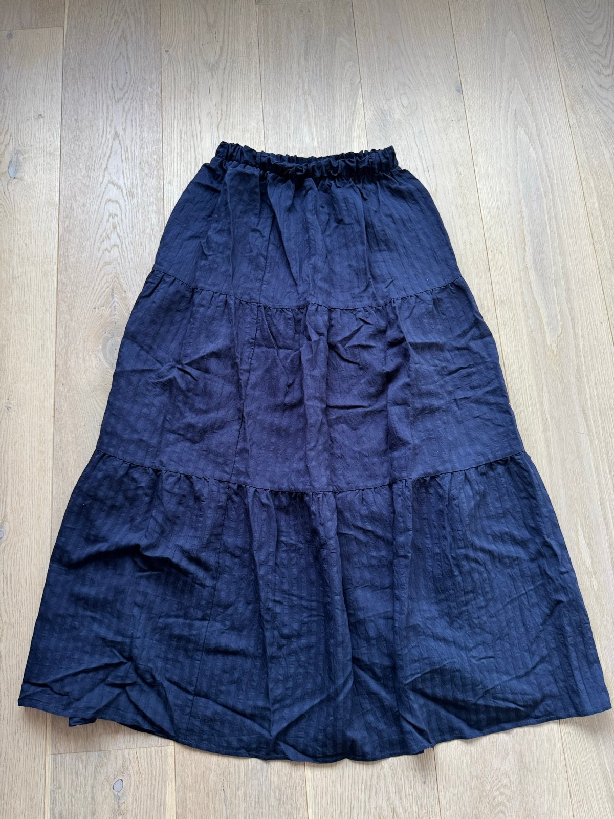 Geisha lange rok maat 36, Blauw, Ophalen of Verzenden, Zo goed als nieuw, Maat 36 (S)