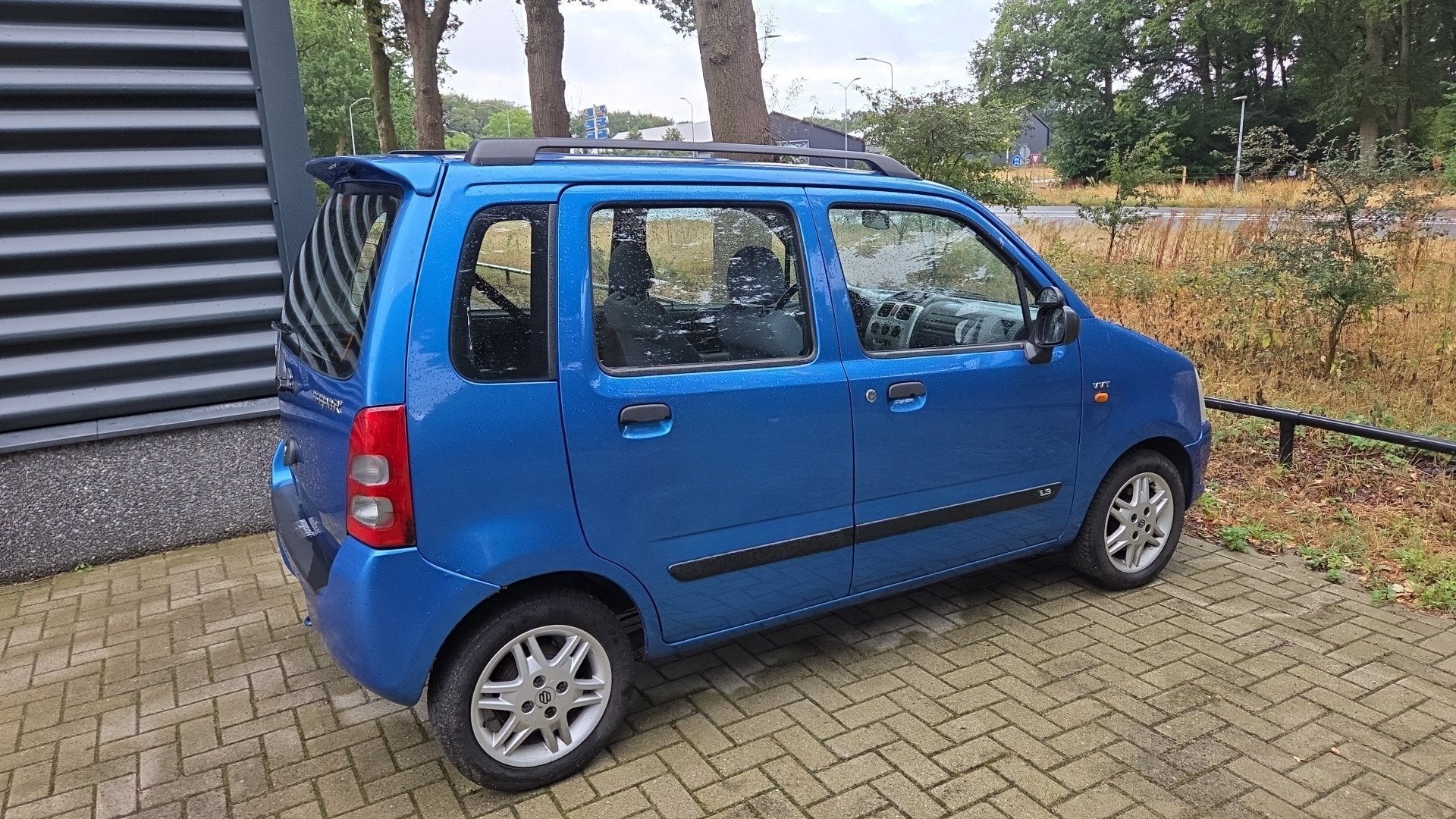 Suzuki Wagon R+ 1.3i 94pk Automaat 108.000km. Airco Hoge ins, 94 pk, Stof, Bedrijf, Grijs