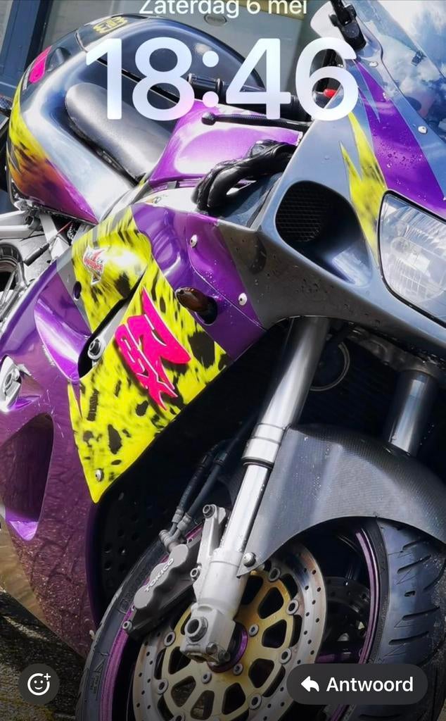 Loop of sloop GSXR 750 SRAD, Ophalen of Verzenden