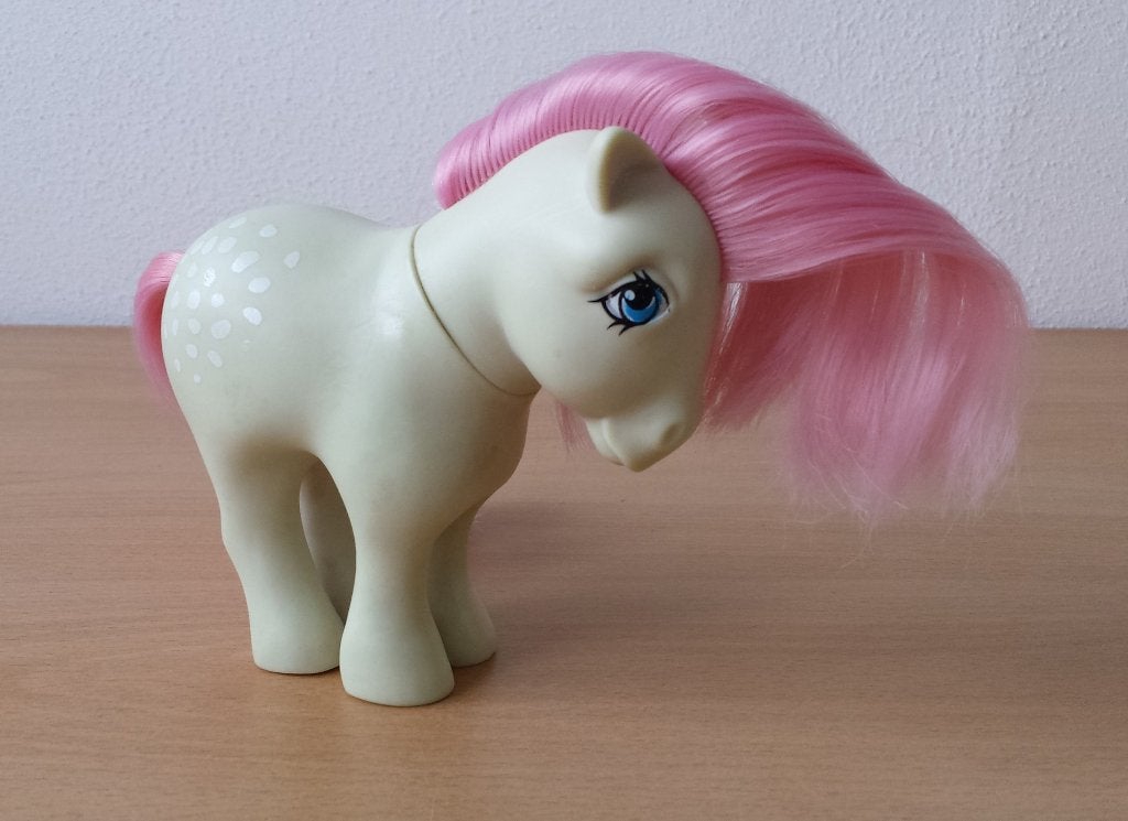 My Little Pony G1 - Cotton Candy - Hasbro - Italy, Gebruikt, Ophalen of Verzenden, Hasbro, Nvt