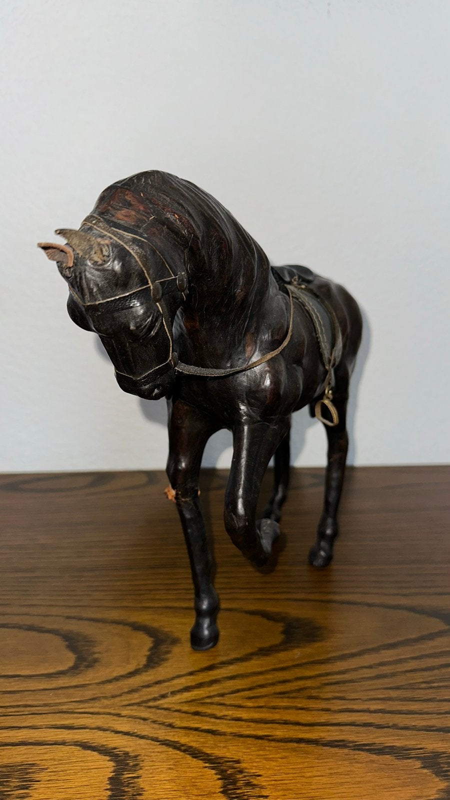 Lederen Decoratieve Paarden - Set of Per Stuk, Ophalen, Gebruikt, Meerkleurig, Leer