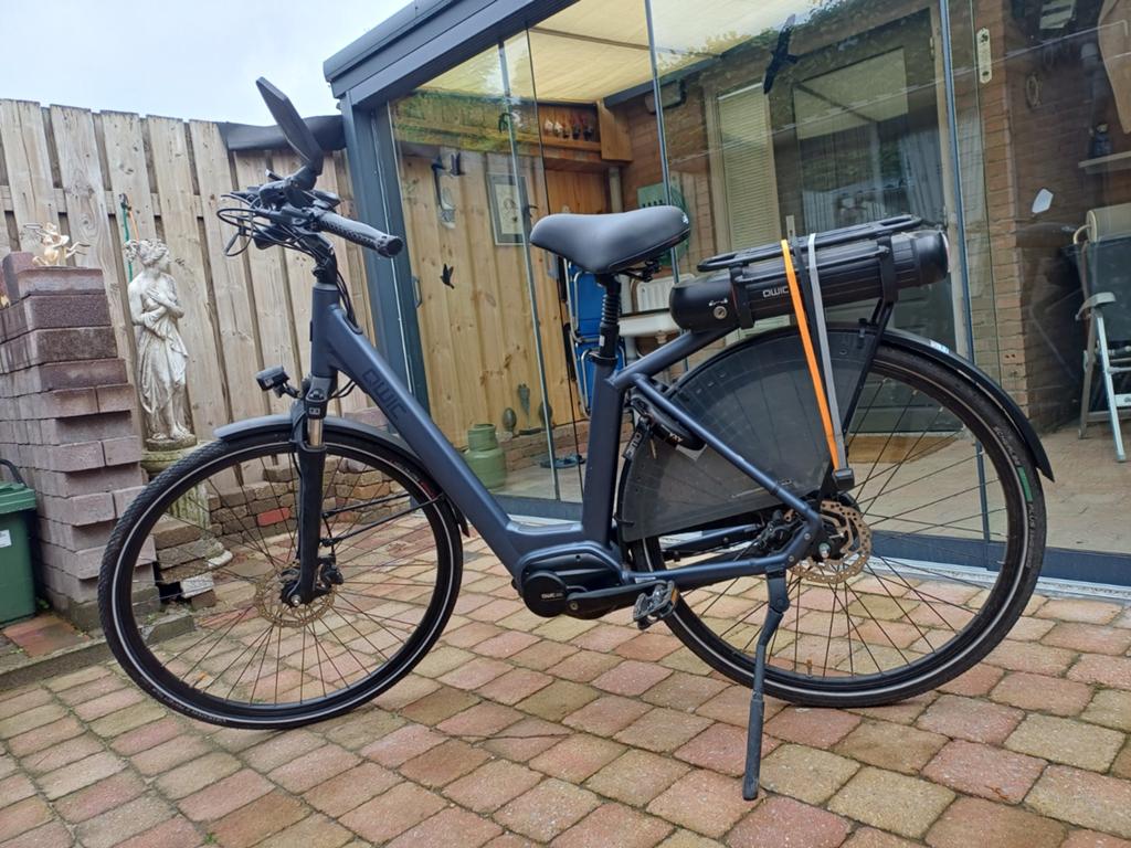 Elektrische dames fiets merk Qwic, 47 tot 51 cm, Ophalen