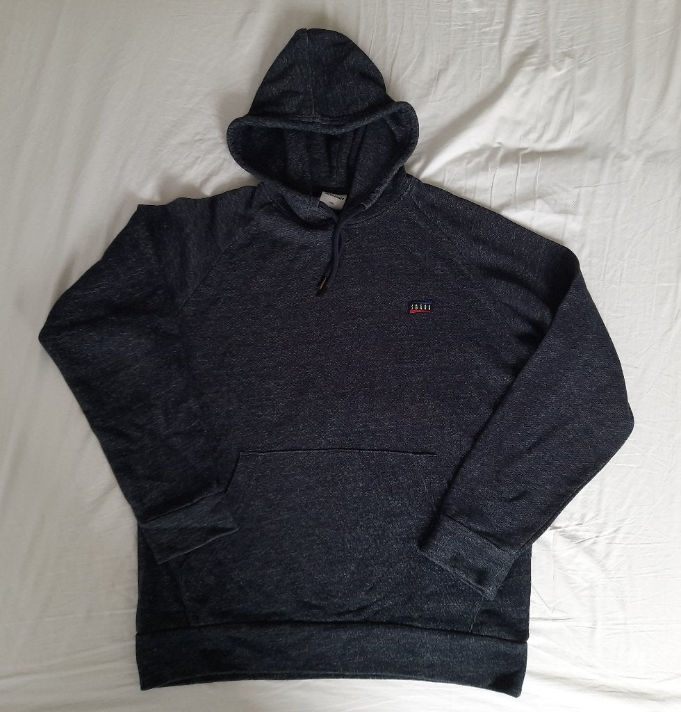 Blauw gemêleerde hoodie, maat M, Jack & Jones, Ophalen of Verzenden, Zo goed als nieuw, Jack & Jones, Maat 48/50 (M)