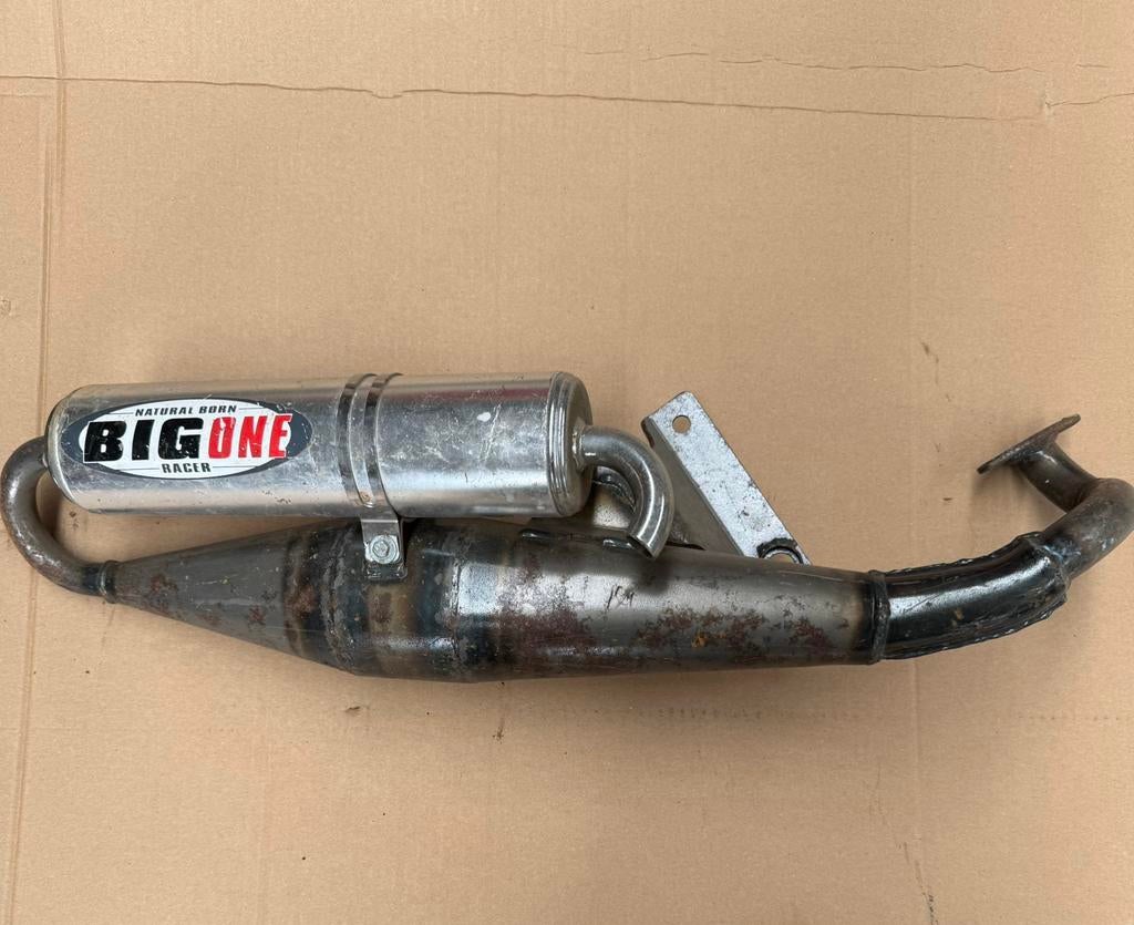 Natural born big one racer uitlaat Peugeot horizontaal, Ophalen, Zo goed als nieuw