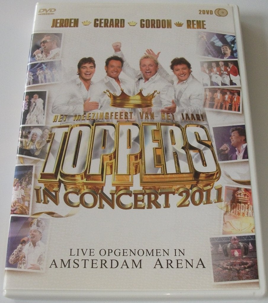 Dvd *** TOPPERS IN CONCERT 2011 *** 2-Disc Live in Amsterdam, Alle leeftijden, Inclusief boekje, Zo goed als nieuw, Concert