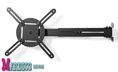 Beamerbeugel, Projectorbeugel, 360 Draaibaar, 31-50cm, black, Nedis, Info@marbeco.nl, Beamerbeugel, Nieuw