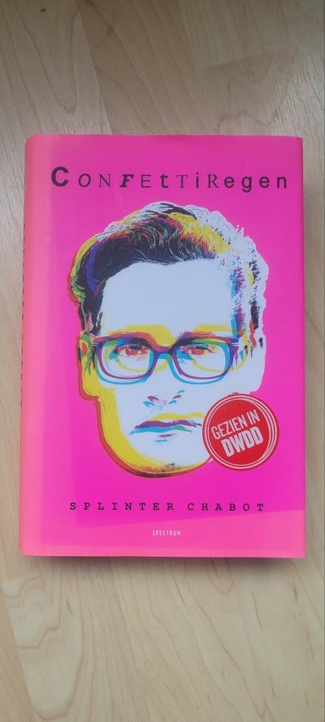 Confettiregen - Splinter Chabot (Hardcover), Ophalen of Verzenden, Zo goed als nieuw, Splinter Chabot, Overige