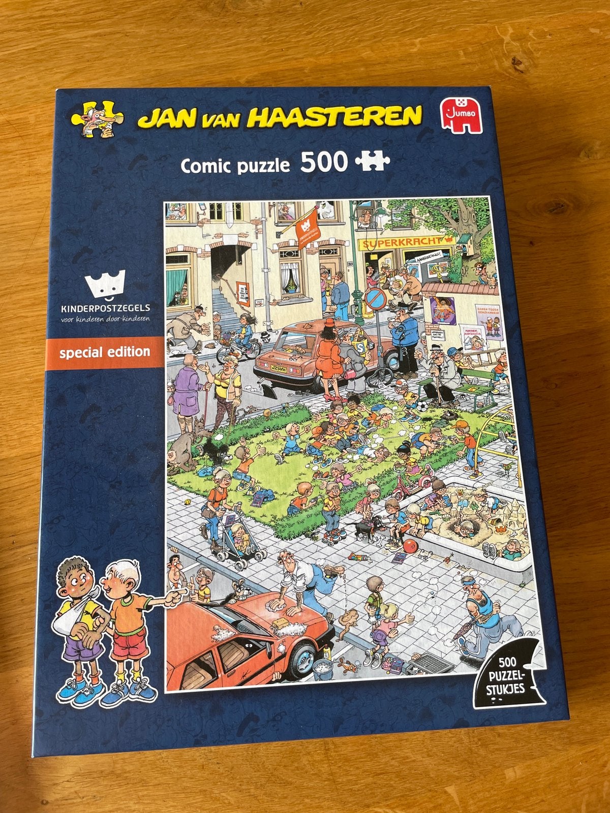 Jan van haasteren 500st, Hobby en Vrije tijd, Denksport en Puzzels, Ophalen of Verzenden, 500 t/m 1500 stukjes, Zo goed als nieuw