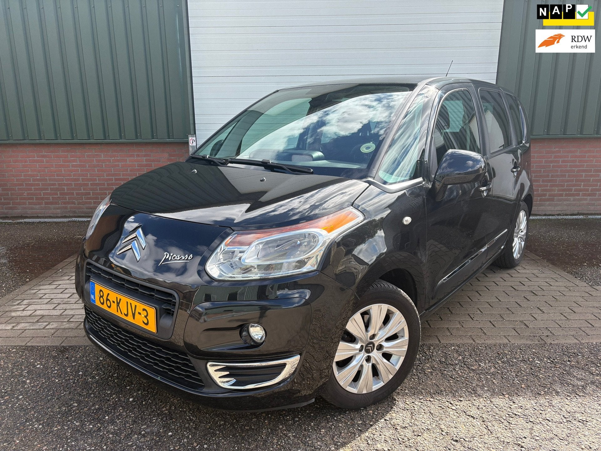 Citroen C3 Picasso 1.6 VTi Exclusive| 95DKM NAP! AIRCO/Trekh, Voorwielaandrijving, Euro 5, Stof, Gebruikt