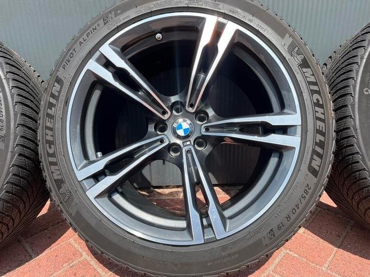 BMW M5 F90 M8 F91 F92 19 inch Styling 705 M winter set 705M, Auto-onderdelen, Banden en Velgen, Gebruikt, BMW Germany, 265 mm