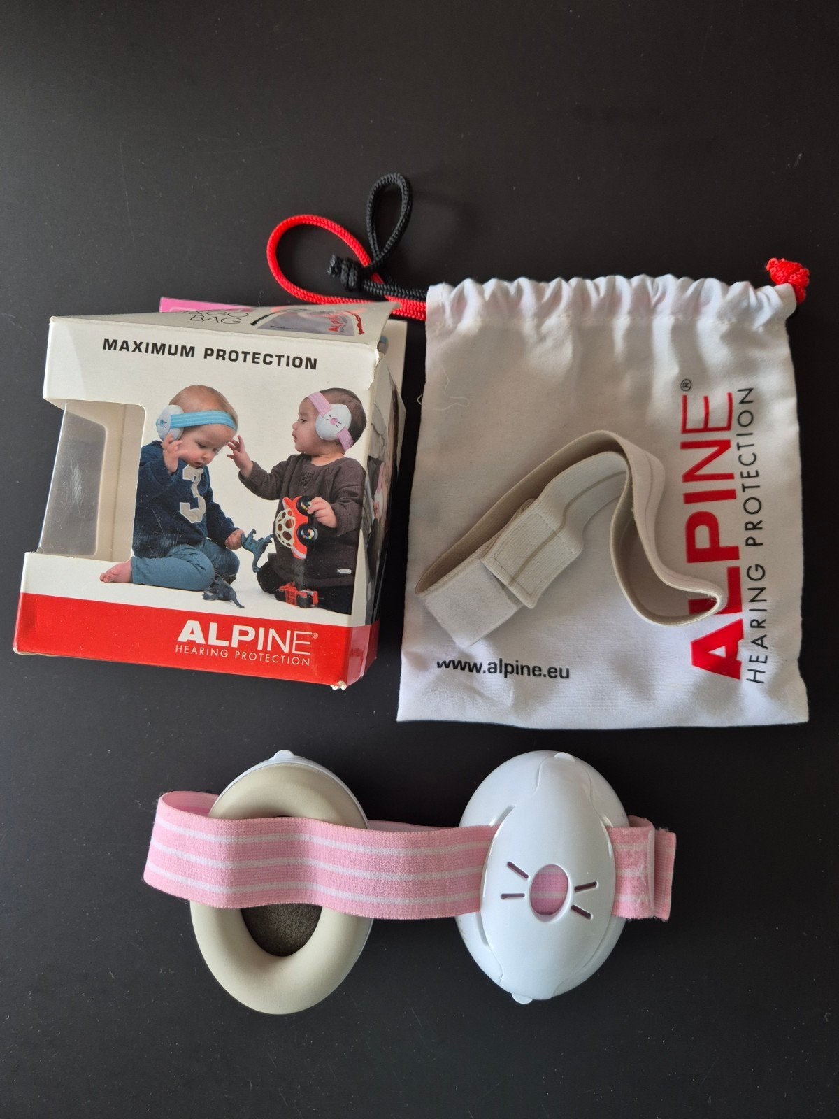 Alpine Muffy gehoorbescherming, Ophalen of Verzenden, Zo goed als nieuw