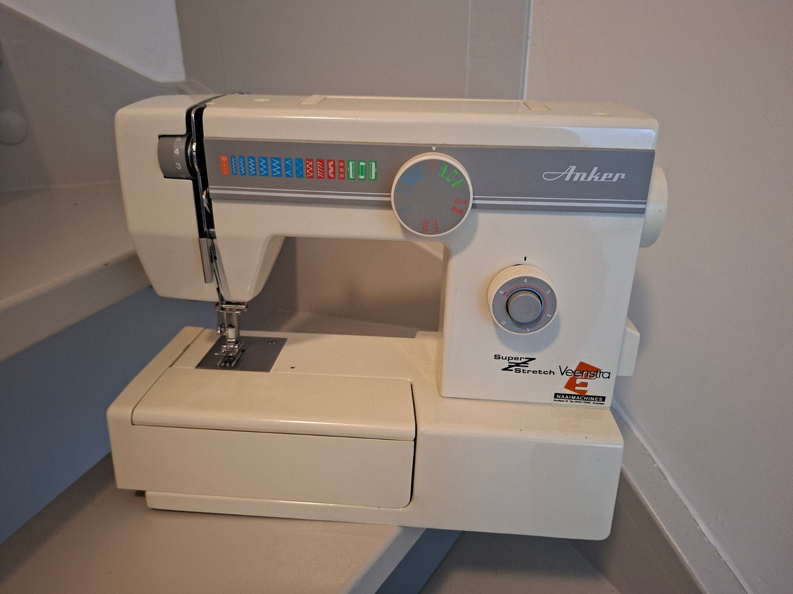3 Anker naaimachines, Ophalen of Verzenden, Gebruikt, Naaimachine, Overige merken