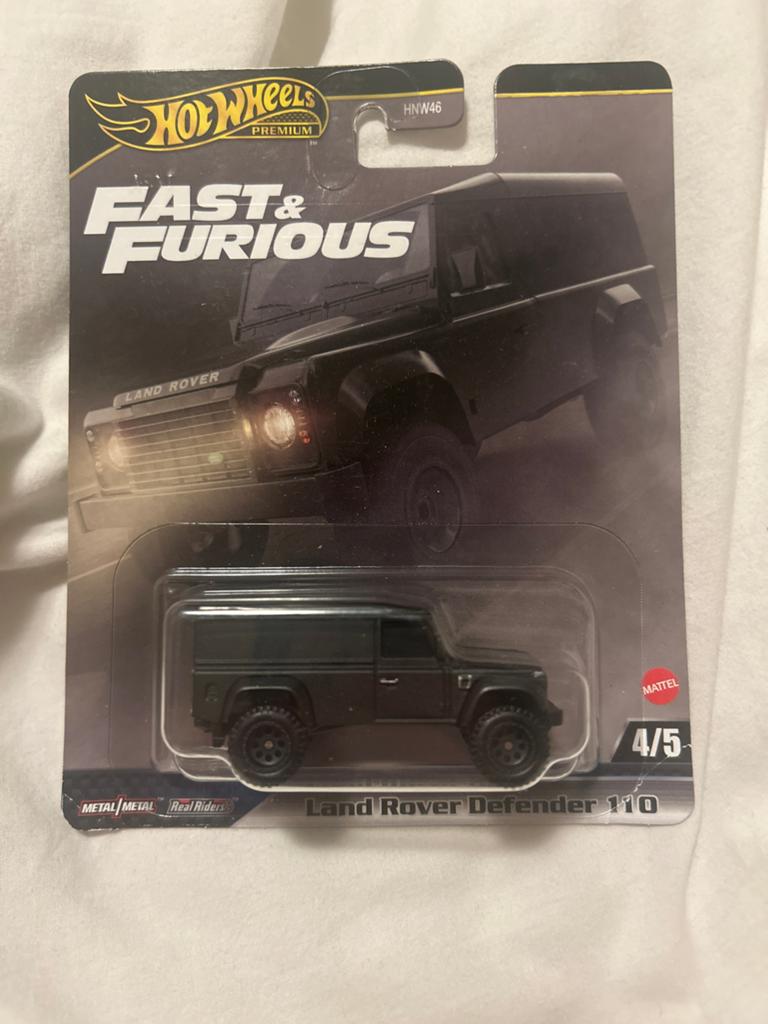 Hot Wheels Fast & Furious Land Rover Defender 110, Ophalen of Verzenden, Nieuw